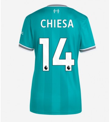 Liverpool Federico Chiesa #14 Tredjetrøje Dame 2025-26 Kortærmet